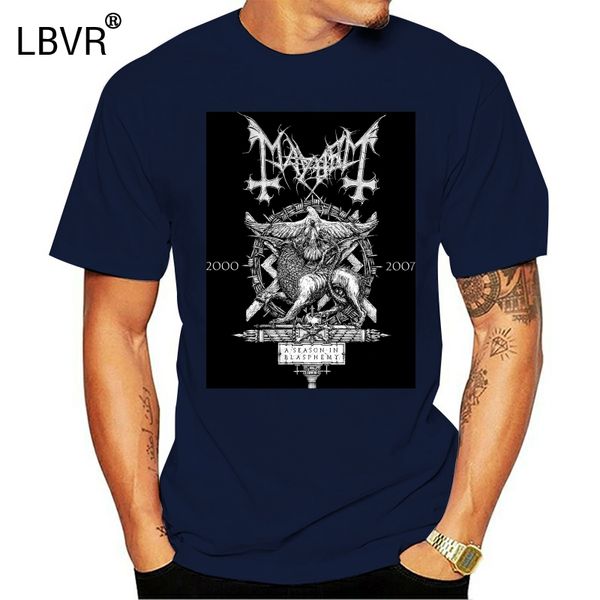 

mayhem - a season in blasphemy t-shirt l darkthrone emperor immortal satyricon 100% cotton short sleeve o-neck tee shirts