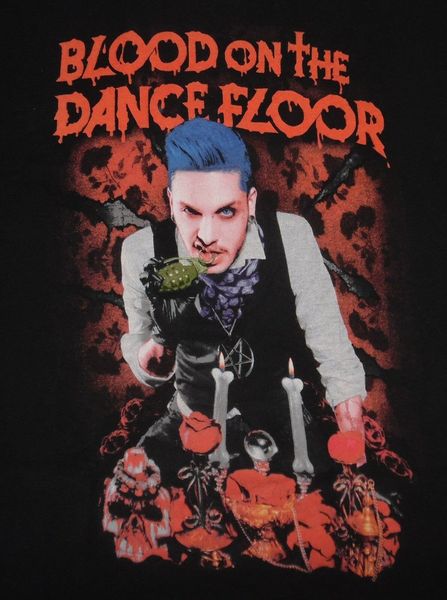 

blood on the dance floor - jayy von monroe / bad blood t-shirt - size m