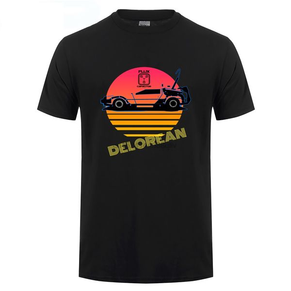 

back to the future delorean. t shirt
