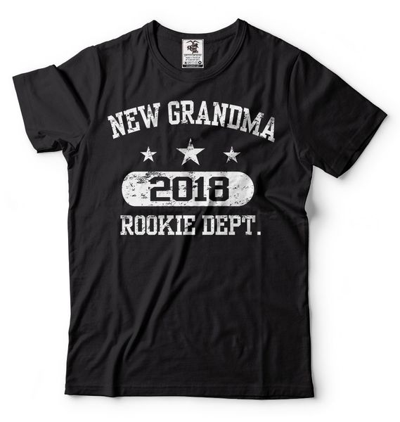 

new grandma 2018 t-shirt grandmother nana tee baby announcement shower tee