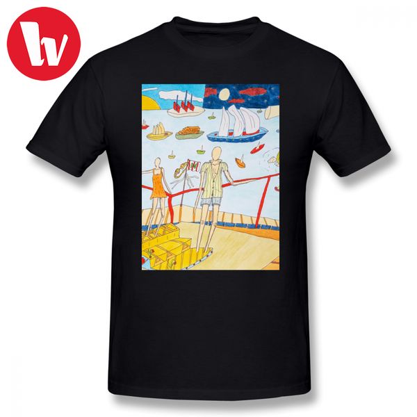 

equator tee shirt cartoon print beach tee shirts male 100% cotton t shirt casual men short sleeve graphic t-shirt plus size 4xl