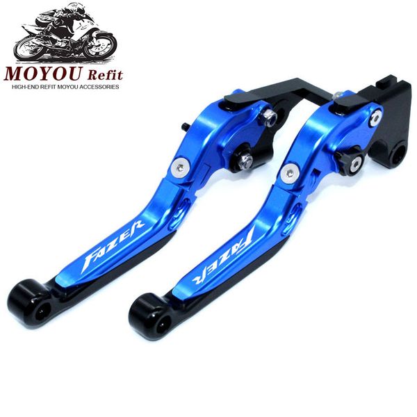 

для fz6 fazer 2004-2010 fz8 2011-2020 fz1 fazer 2006-2020 fz6r регулируемая складная расширение мотоцикла тормозной рычаг сцепления