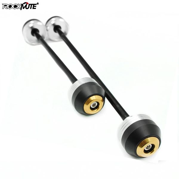 

motorcycle pom front & rear axle fork crash sliders wheel protector for mv agusta brutal 800 2013 2014 2020