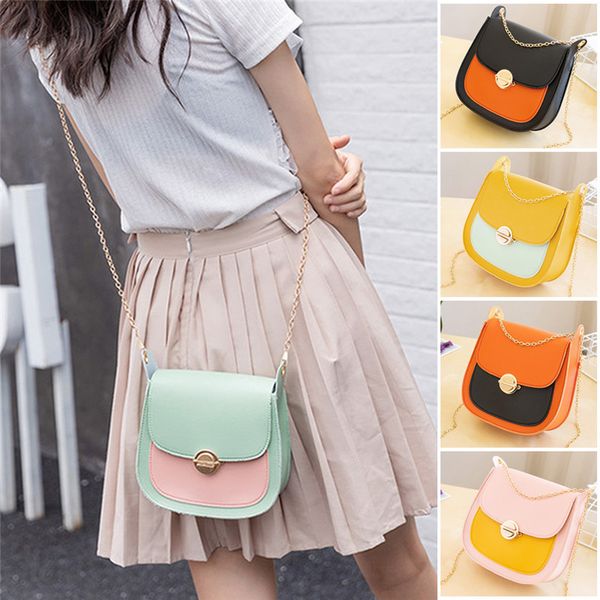 

2020 new women pu handbag shoulder cross body bag tote messenger satchel purse