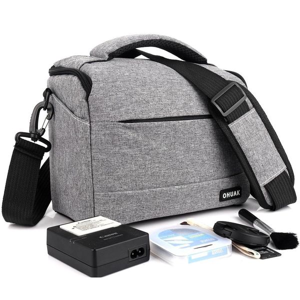 

pgraphy dslr camera bag case polyester shoulder bag for canon eos 200d 100d 77d 600d 700d 750d 6d 60d 1300d 1200d p bag t190701