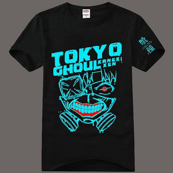 

anime tokyo ghoul kaneki ken luminous cotton t-shirt tee shirts love blouse