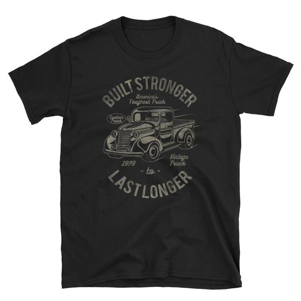 

2019 новых людей built сильнее ретро vintage car garage вдохновленный мужские футболки футболки