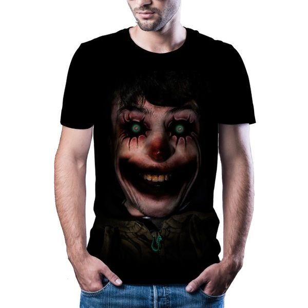 

new clown print 3d print shirts hentai hentai kawaii men clothing