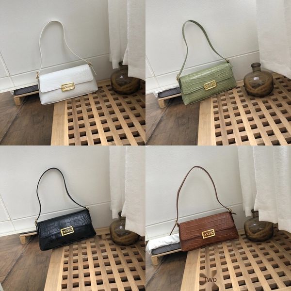 

niche women's hand shoulder 2020 new fashion crocodile pattern handbag simple all-match shoulder bag mqxn9