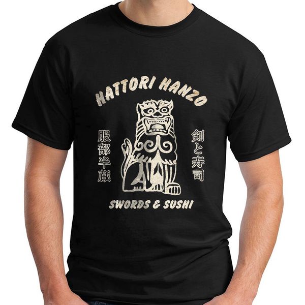 

2020 fashion new hattori hanzo short sleeve black men's t-shirt size s-5xl tee shirt