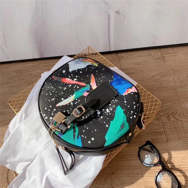 

Shoulder Bag Women Handbag Textured Round Bags Fashion CFY2003025