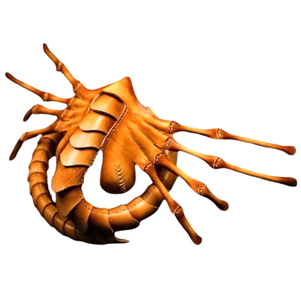 

halloween face cover half prop reusable scary alien facehugger cosplay costume
