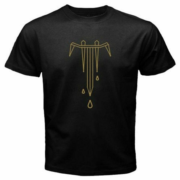 

новый trivium новый альбом tour логотип mens t-shirt размер s-5xl