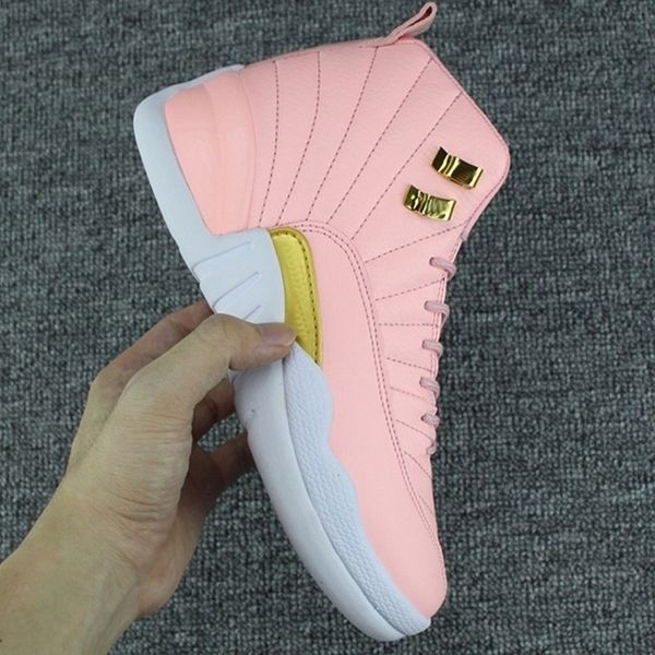 

selling women 12 gs hyper youth pink valentines day 12s plum fog flu game basketball shoes girls master taxi sneakers
