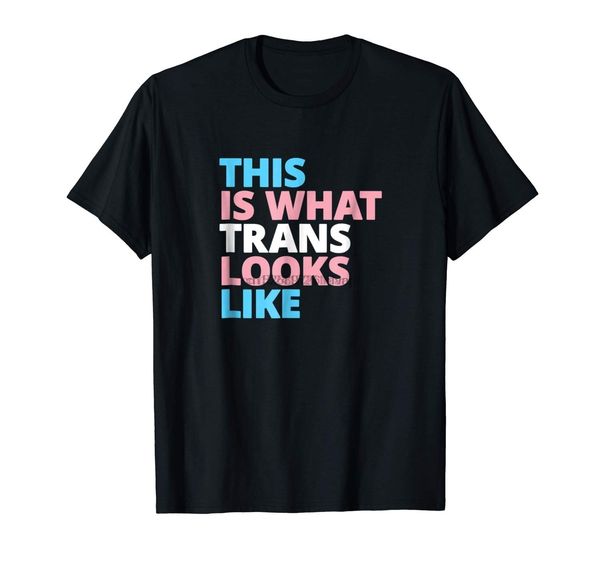 

this is what trans looks like lgbt transgender pride shirt men sports t shirt