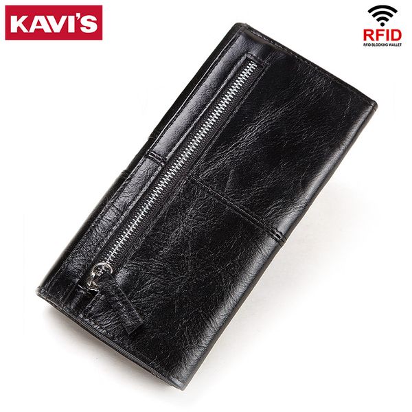 

sarine new women wallets genuine leather long female zipper wallet women card holder ladies coin purse clamp for money bag, Red;black
