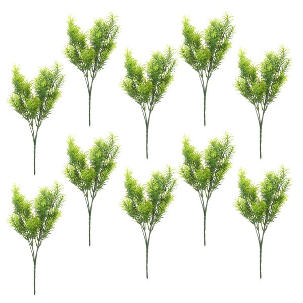 

10шт 30см зеленый искусственный cedar tree home украшение сада хвойные дерева