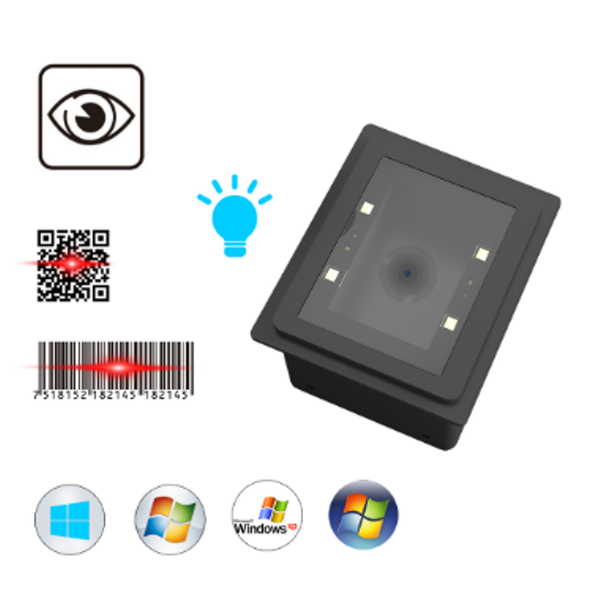 

scanners 2d embedded qr code pdf-417 data matrix usb wired bar reader barcode scanner