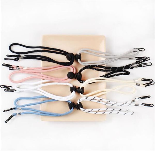 

mask lanyard string portable mask strap anti-lost mask ear hanging round glasses rope cord with two hooks