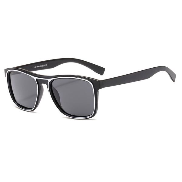 

sunglasses 2021 classic steampunk square men outdoors brand designer retro plastic material lenses 9151 uv400 protection eyewear, White;black