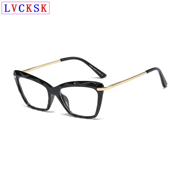 

retro oversize cat eye myopia glasses women men nearsighted spectacles europe america popular irregular shortsighted eyewear n5, White;black