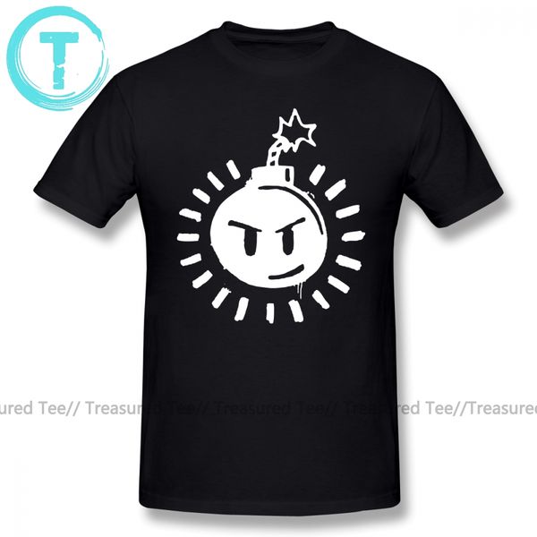 

scott pilgrim t shirt bob omb t-shirt printed summer tee shirt 100 cotton 5x short sleeves mens cute tshirt