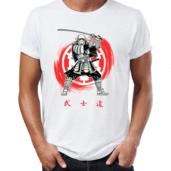

men's t shirt bushido stormtrooper awesome illustration artwork printed tee