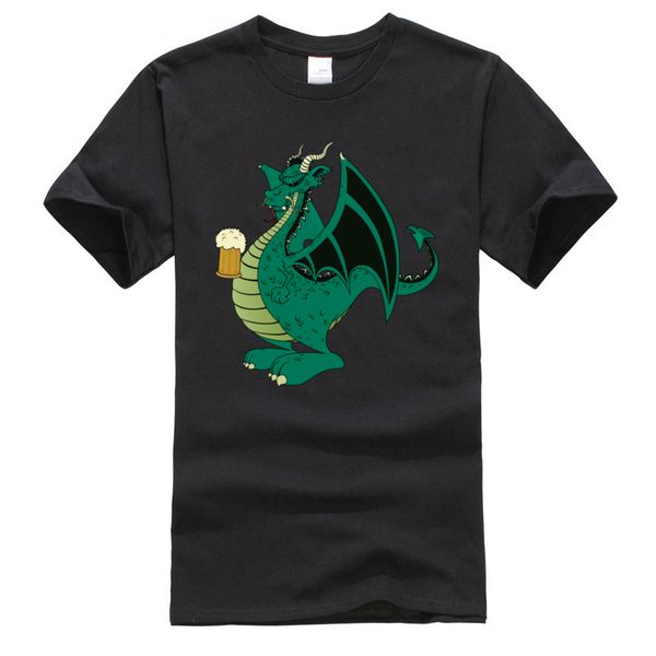 

student 2020 discount harajuku hip hop father day custom premium cotton t-shirts design drunk dragon t shirt