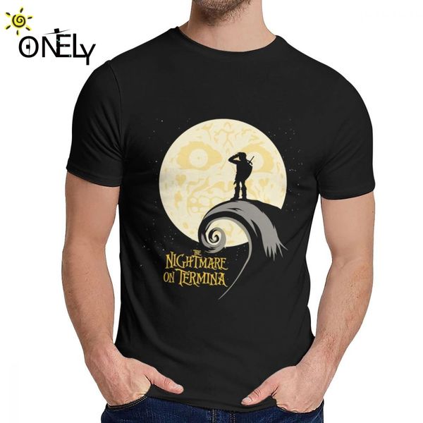 

for man t shirt the nightmare on termina soft slim casual round neck cartoon print la camiseta