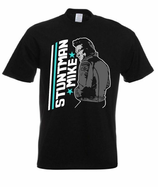 

stuntman mike deathproof tarantino movie t-shirt teenage pop tee shirt