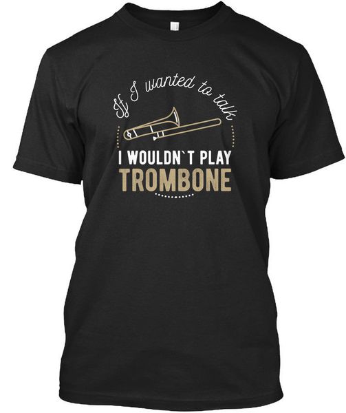 

2019 funny o neck t shirt trombone standard t-shirt (s-5xl) summer tee shirt