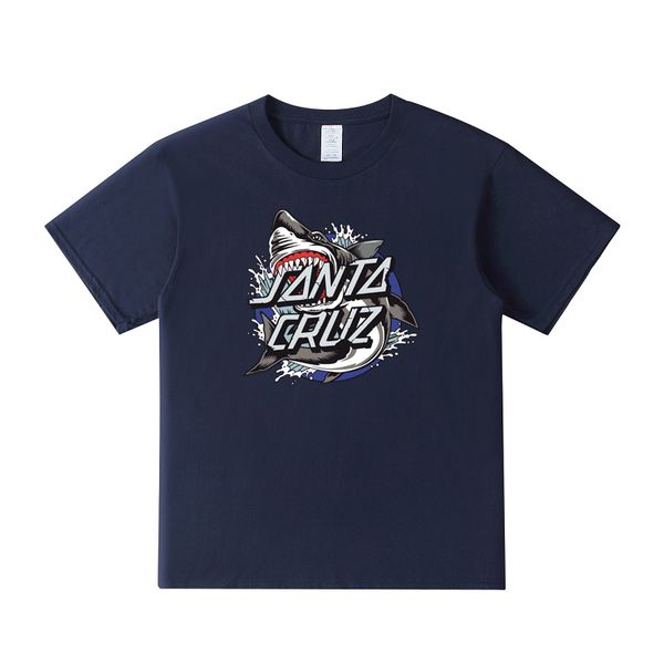 

new handsome guy cool t-shirt men/women tshirt print skateboard sharkshort sleeve summer hip hop tees t shirt male