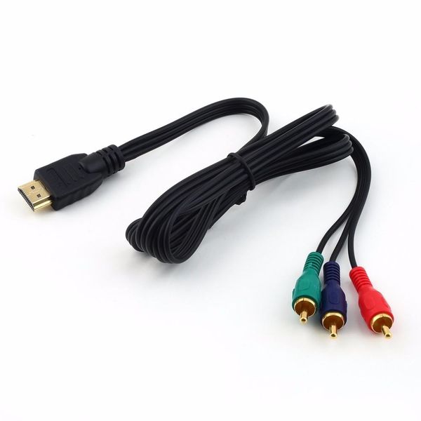 

hdmi to 3rca 3 rca adapter connection function video component convert cable 3ft 1m