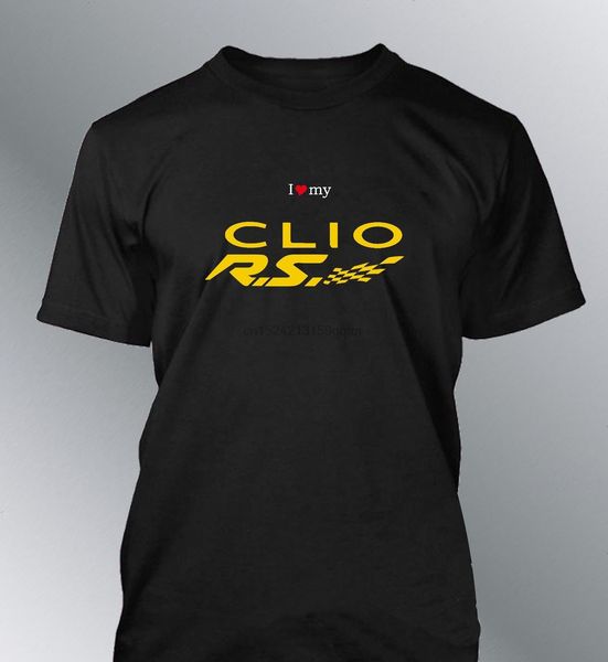 

renault clio rs men's fashion graphic tee t-shirt