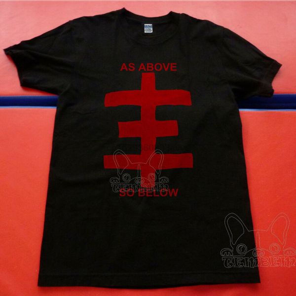 

vintage psychic tv shirt psychic cross punk as above so below reprint s-xxl