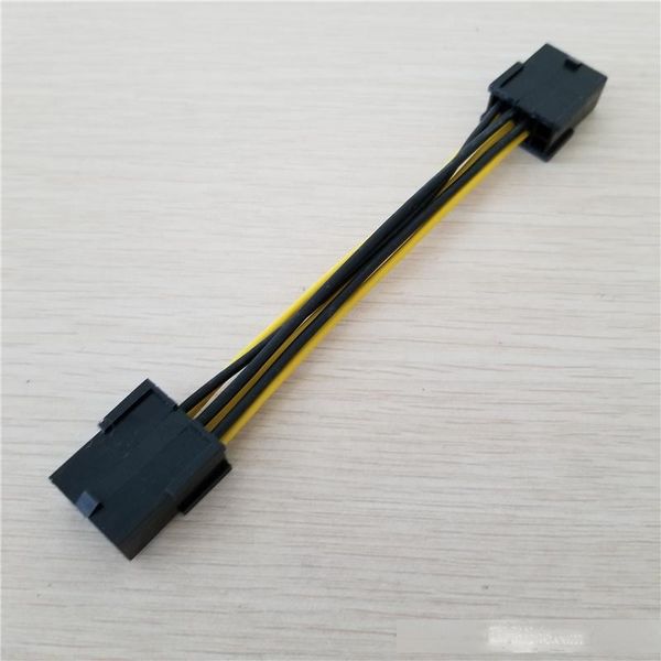 

10pcs/lot graphics card 8pin to 8pin & 6pin miner connection power cable female to female 18awg 10cm