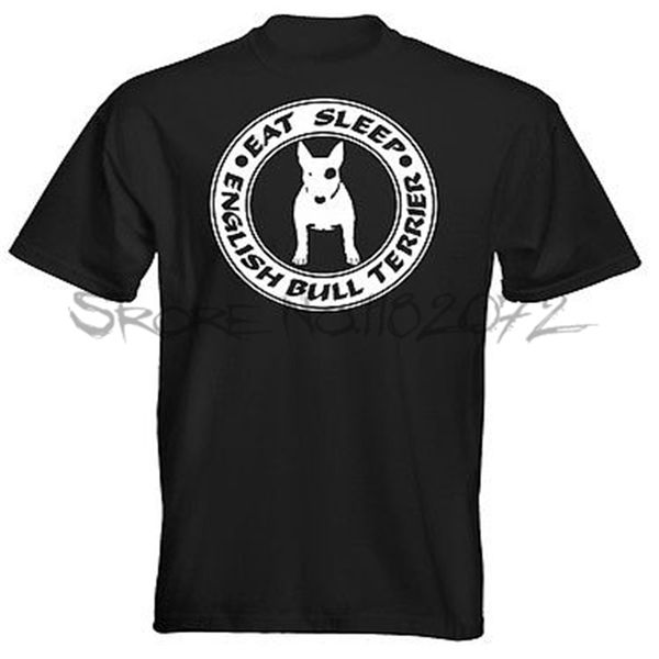 

men black tshirt summer fashion eat sleep mens t-shirt english bull terrier ebt bullie colour options men tee shirt sbz5055