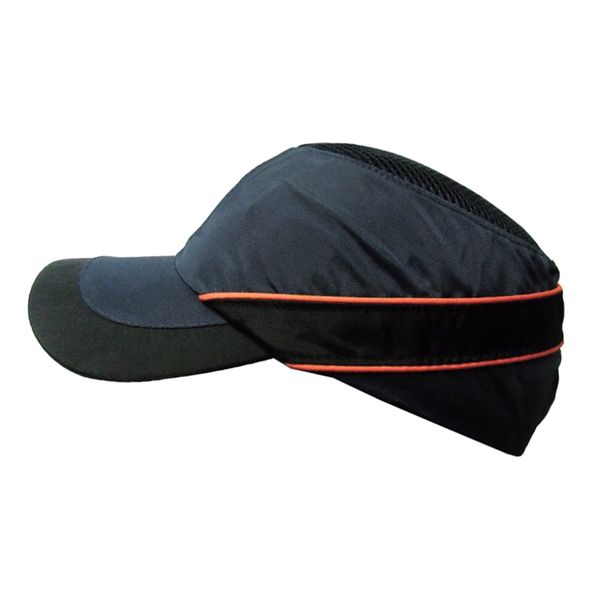 

navy blue light weight portable safety hat breathable crashworthy helmet