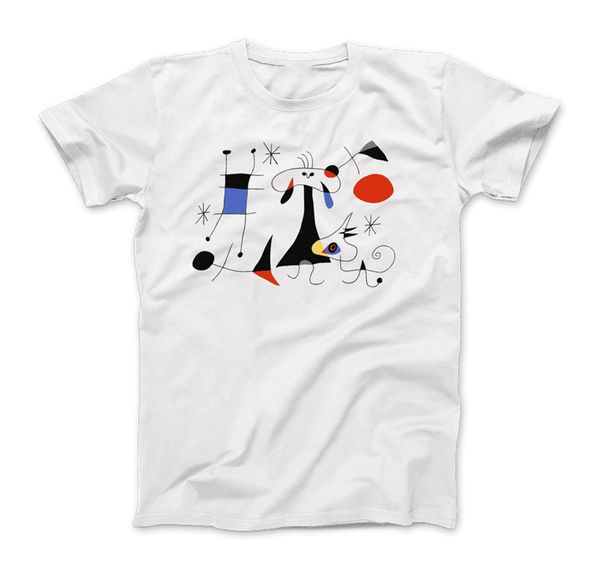 

joan miro el sol (the sun) 1949 artwork t-shirt birthday gift tee shirt