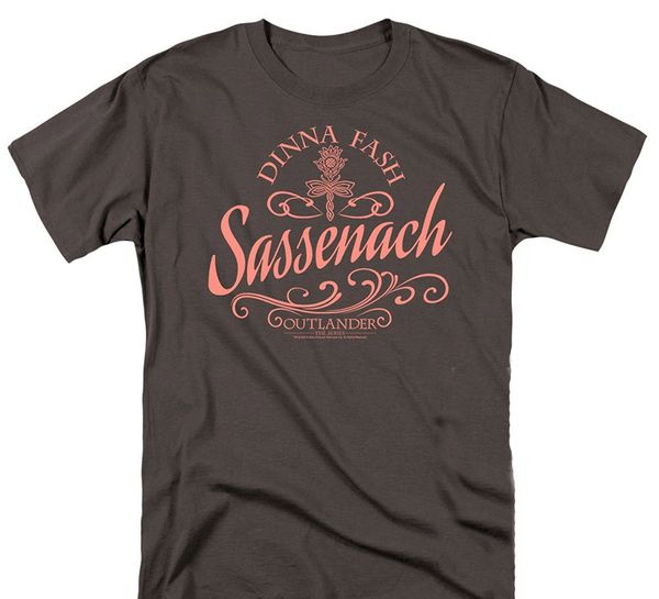 

quality t shirts men printing short sleeve o neck tshirt outlander sassenach t shirt & exclusive stickers