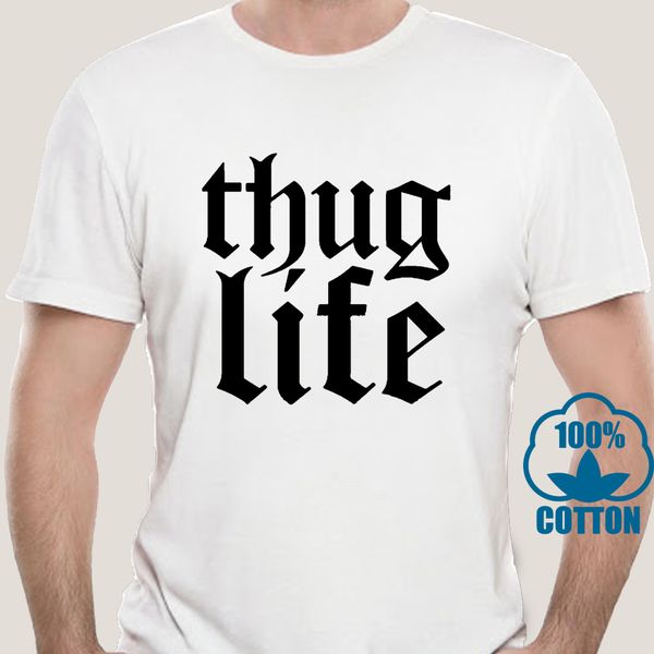 

1875a men tshirt boy thug life tupac shakur sakur 2pac printing tees shirts short sleeve cotton casual t-shirt
