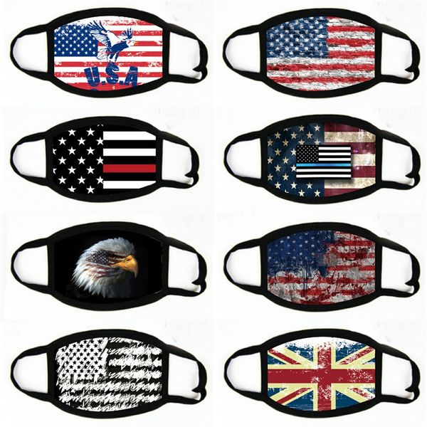 

1mask 2020 американских выборы пыл защитных масок флага сша mask89 # 474, Black