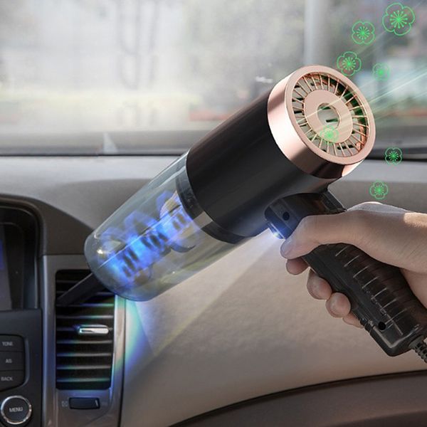 

new 1pcs portable mini vacuum cleaner for car wireless handheld auto car vacuum cleaner robot interior home computer cleaning
