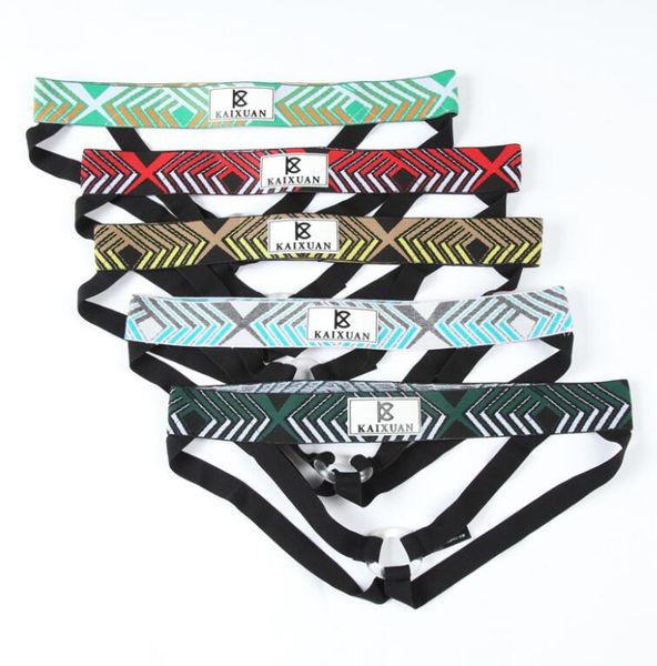 

fine new style men's underwear ring exposed butt double thong 3piece/lot, Black;brown