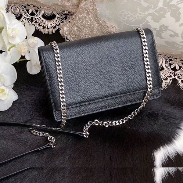 

fashion simple small square bag female designer handbag 2020 leather shoulder bag chain diagonal cross