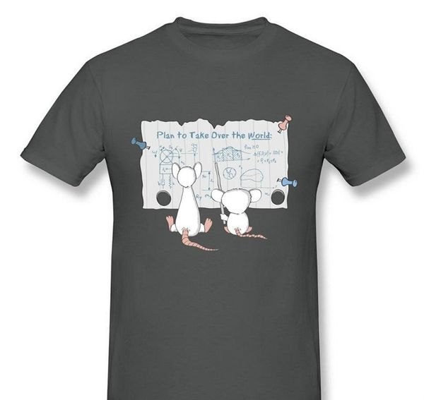 

funny men t shirt white t shirt tshirts black tee men's pinky and the brain talking over the world mouse black t shirt 015850