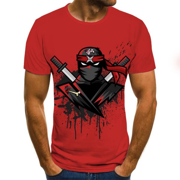 

summer clown new creativity print the anime 3d print shirts humor hippie hentai men clothing