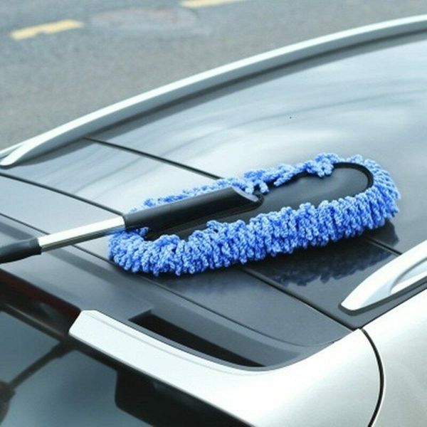 

microfiber wax auto dust car wash mop cleaning cleaner brush tool telescoping snow wax brush super cheap