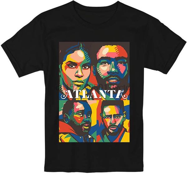 

atlanta tv show childish гамбино donald glover тенниска s-5xl мужчины и женщины