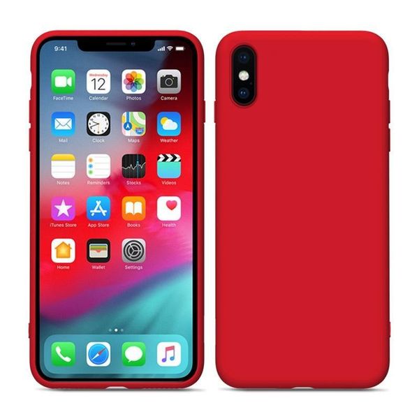 

quality liquid silicone case for iphone 11 xs max xr x 8 7 6 gel rubber shockproof phone cover full designer phone case coloful